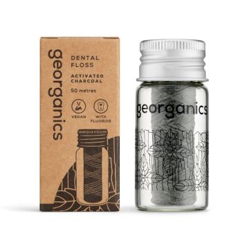 Georganics Natural Floss (Charcoal)