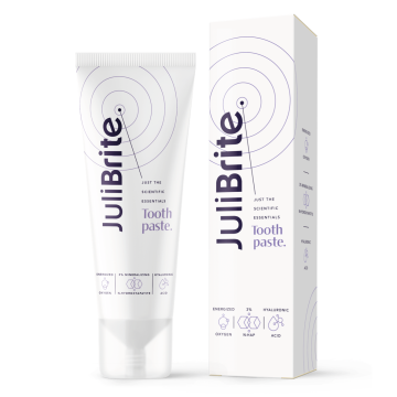 JuliBrite®️ Toothpaste with Nano-Hydroxyapatite & Active Oxygen