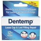 Dentemp Emergency Filling dentise approved loose caps and lose fillings