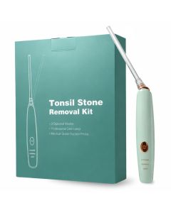 Mibrush electric tonsil stone remover