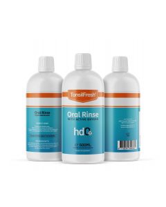 TonsilFresh Mouthwash no alcohol, SLS or other harmfull ingredients, active oxygen, tonsil stones, anaerobic bacteria