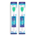 JuliBrite Tongue Cleaner 2-Pack (Green)