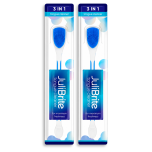 JuliBrite Tongue Cleaner 2-Pack (Blue)